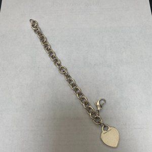 Tiffany & Co. Heart-Tag Bracelet - Sterling Silver